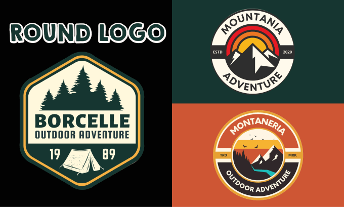 Gig Preview - Make round education, health, technology, business, and company logo