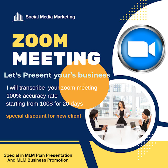 Gig Preview - Do zoom presentation for your business in hindi and english