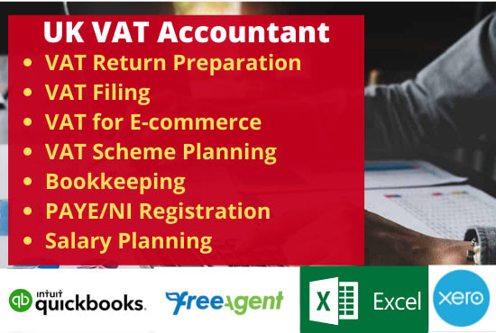 Gig Preview - Do you UK vat return, bookkeeping, payroll and accounting