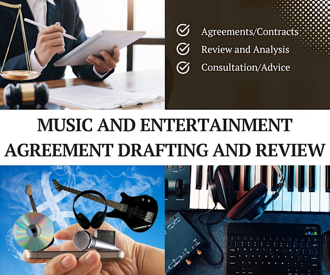 Gig Preview - Draft music or entertainment agreement for you