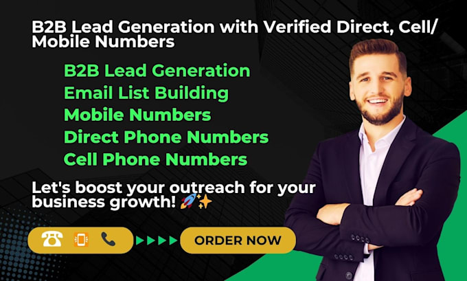 Bestseller - direct phone numbers, mobile numbers and b2b lead generation