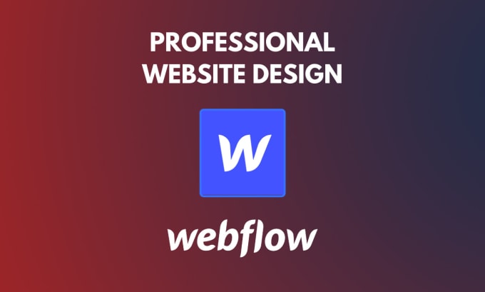 Gig Preview - Design, build or fix a webflow website