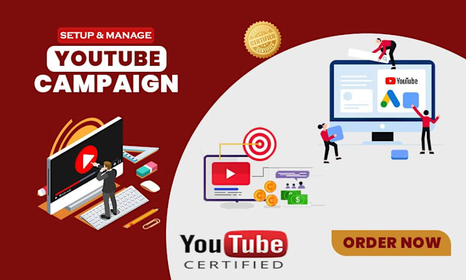 Gig Preview - Create youtube advertising ads promotion campaign with leads