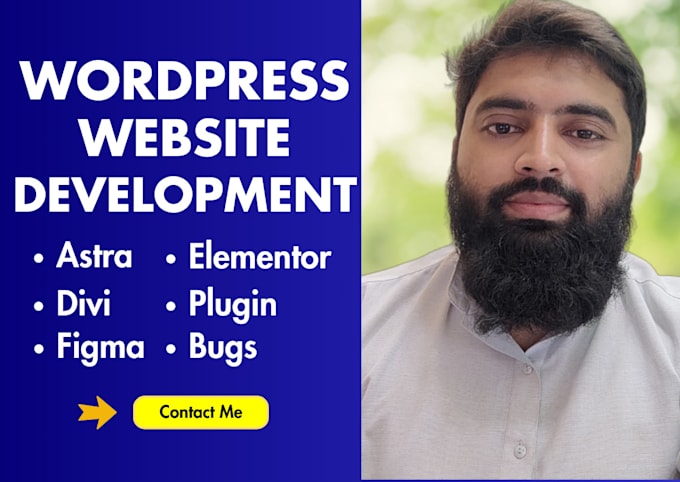 Gig Preview - Design wordpress website, wordpress plugin, figma to wordpress