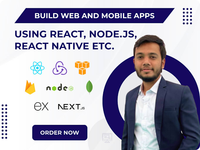 Gig Preview - Develop web and android mobile apps using react native etc