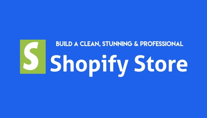 Gig Preview - Create a shopify website or shopify dropshipping store