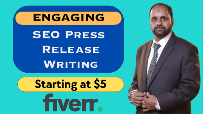 Gig Preview - Be affordable press release writing service provider