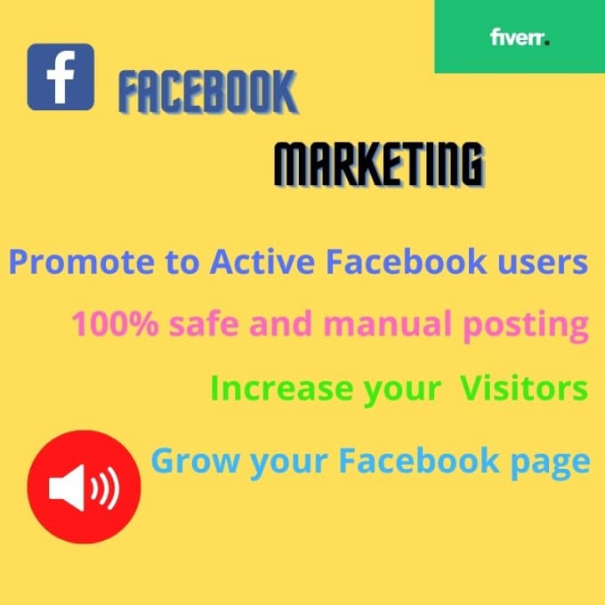 Gig Preview - Do facebook promotion to 100k audience for any business