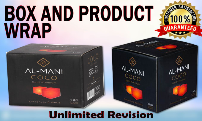 Gig Preview - Design professional  product wrap, box wrap, packaging with die lines and label