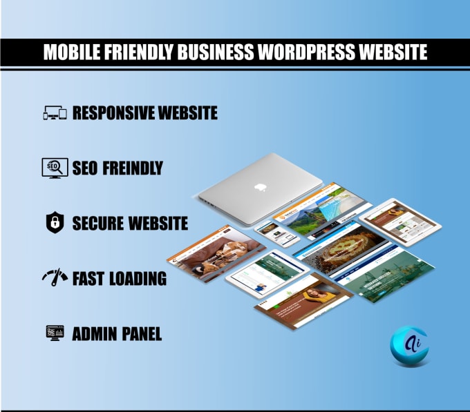 Gig Preview - Design and develop a responsive wordpress website