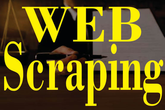 Gig Preview - Do web scraping and data scraping from any website