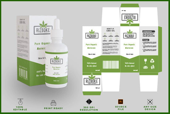 Gig Preview - Package design, product packaging, eco packaging, mailer box, kraft box services