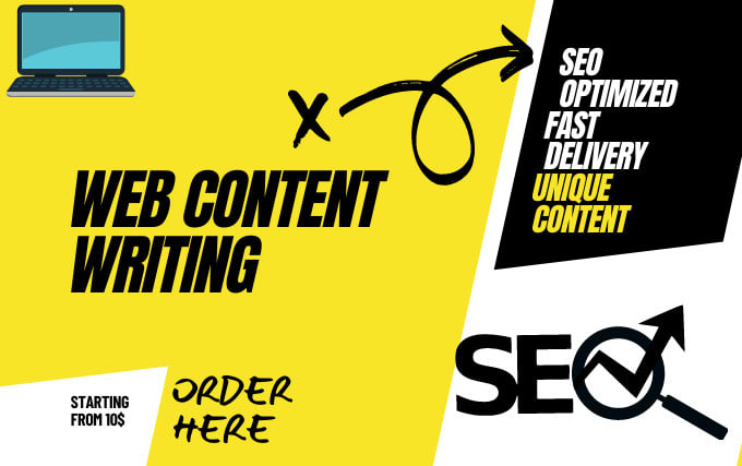 Gig Preview - Write SEO website content