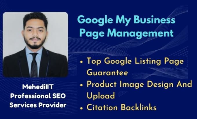 Gig Preview - Rank google my business page top listing on map