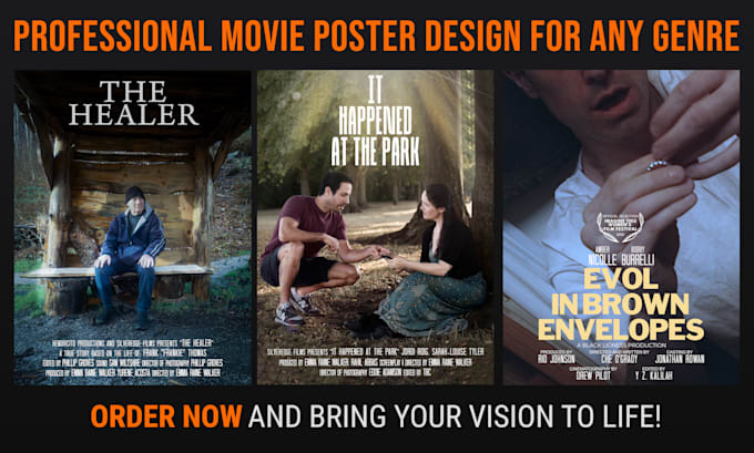 Gig Preview - Make professional movie poster design for any genre