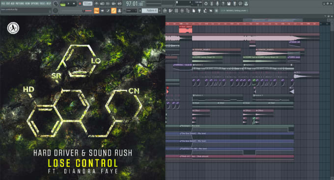 Gig Preview - Hard driver sound rush ft diandra faye lose control fl studio remake flp