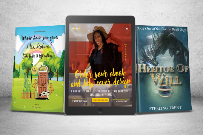 Gig Preview - Design a compelling book cover,  ebook cover and kdp book cover