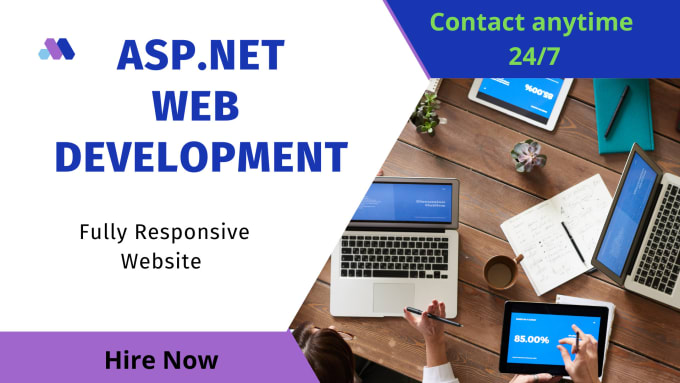 Gig Preview - Develop any professional website on asp net