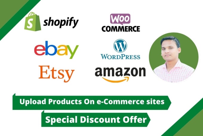 Gig Preview - Upload your product in woocommerce, ebay, etsy, amazon,shopify store