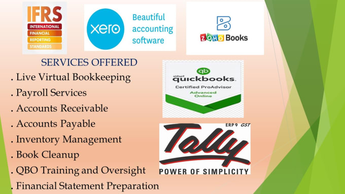 Gig Preview - Do bookkeeping in quickbooks online complete setup and reconcilation