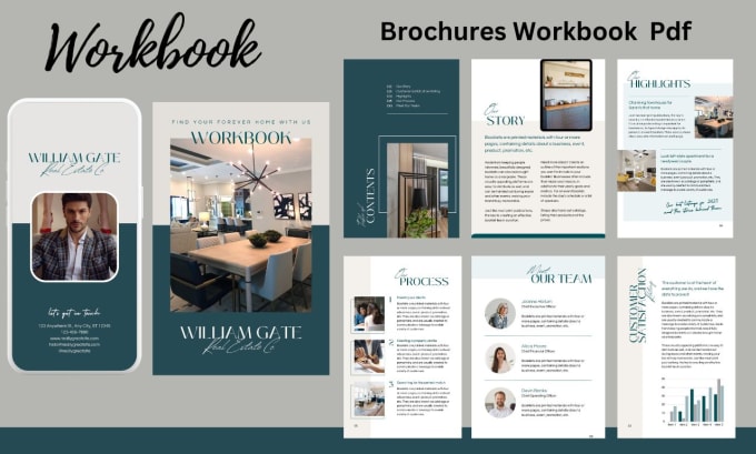 Gig Preview - Design captivating pdf, ebook, lead magnet and workbook design