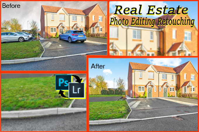 Gig Preview - Declutter, retouching real estate photo editing