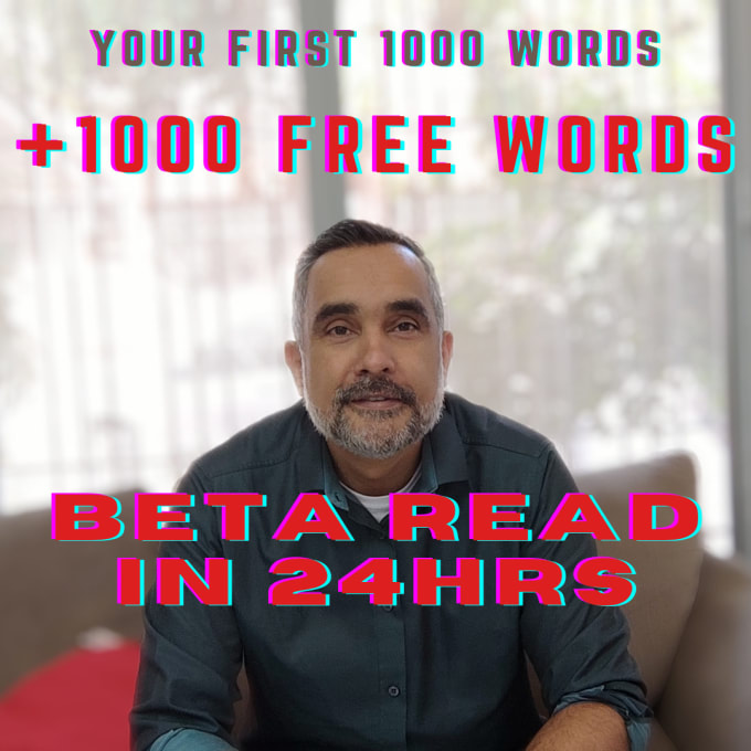 Gig Preview - Beta read your first 1k words plus 1000 free words