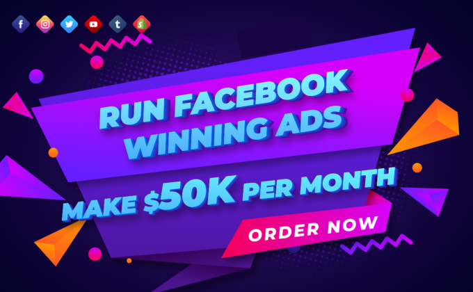 Gig Preview - Run facebook advertising ads campaign for edtech, plumbing and ecommerce niche