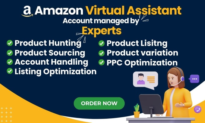 Bestseller - be your amazon virtual assistant or amazon fba virtual assistant, amazon va