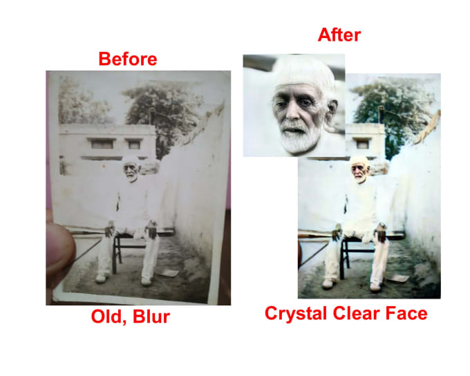 Gig Preview - Professional photo restoration, repairing damaged