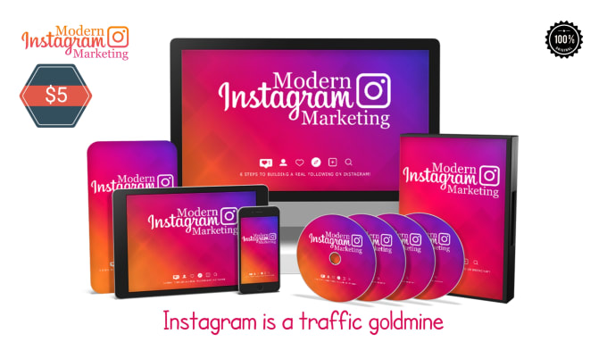 Gig Preview - Give you a video course on modern instagram marketing