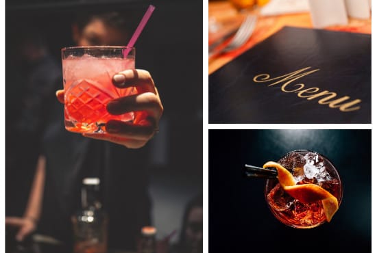 Gig Preview - Build you a bespoke cocktail menu