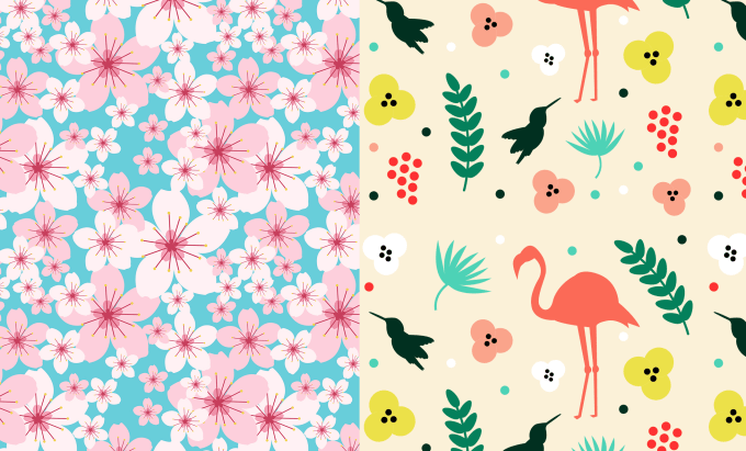 Gig Preview - Create seamless vector pattern design for you