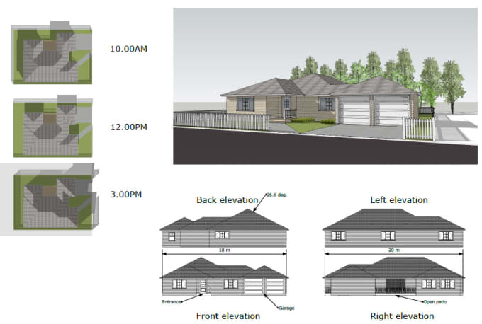 Gig Preview - Design and draw your house