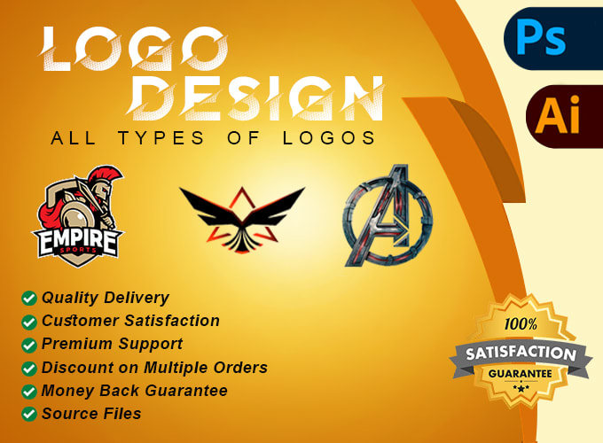 Gig Preview - Design 3 minimal and professional logo designs