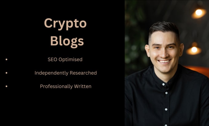 Gig Preview - Write crypto articles and blogs