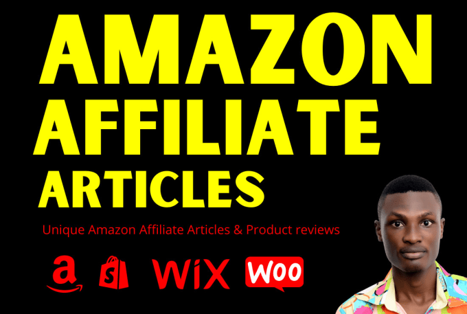 Gig Preview - Write SEO amazon affiliate blog post, affiliate website content