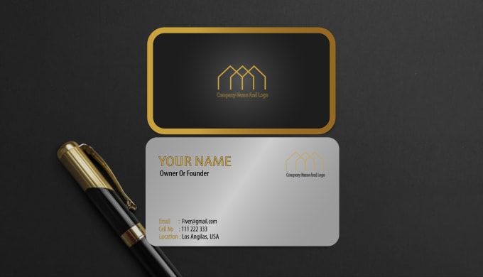 Gig Preview - Expertly crafted business card design solutions tailored to your needs