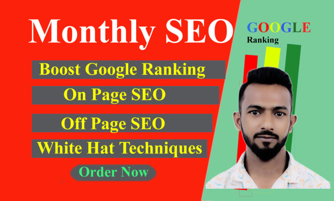 Gig Preview - Provide complete monthly SEO service with high quality white hat backlinks