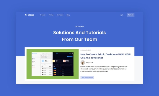 Gig Preview - Create a responsive landing page with HTML and bootstrap