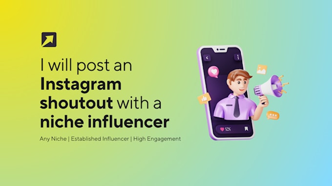 Gig Preview - Post an instagram shoutout with an influencer in any niche