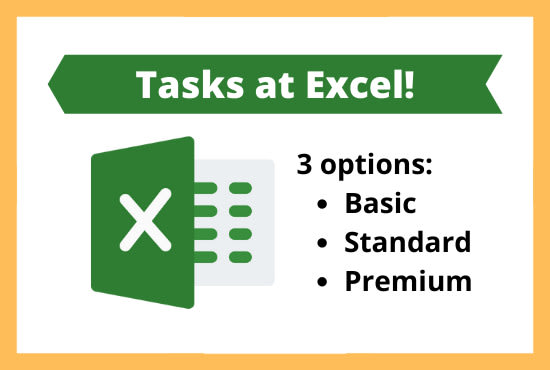 Bestseller - help you with your excel tasks