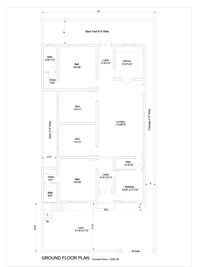 Gig Preview - Provide autocad 2d drawings