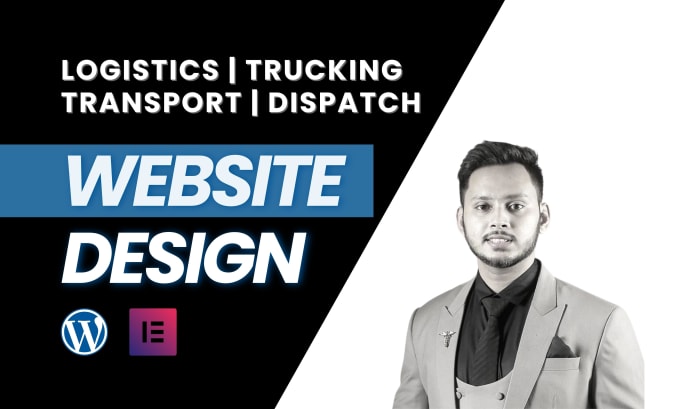 Gig Preview - Build modern trucking website, dispatch, transport, brokerage, logistics website