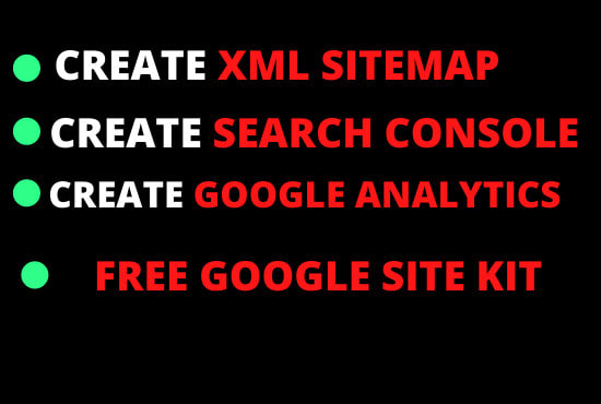 Gig Preview - Configure your XML sitemap for website google index