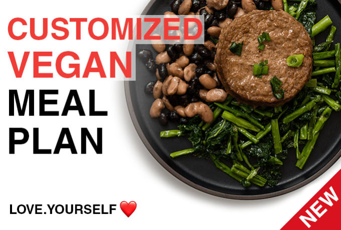 Gig Preview - Make customized vegan meal plan