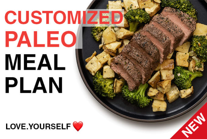 Gig Preview - Make customized paleo meal plan