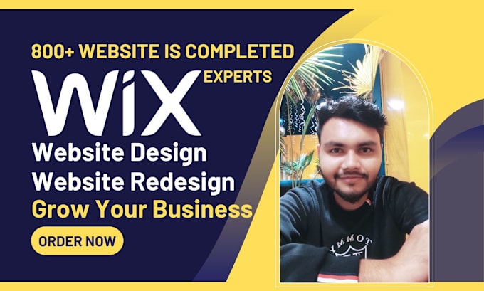 Gig Preview - Build wix website, wix website design or wix redesign wix business website