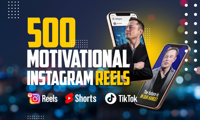 Gig Preview - Create motivational youtube shorts and instagram reels