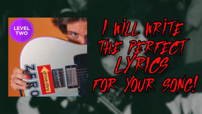 Gig Preview - Write the perfect lyrics for your song